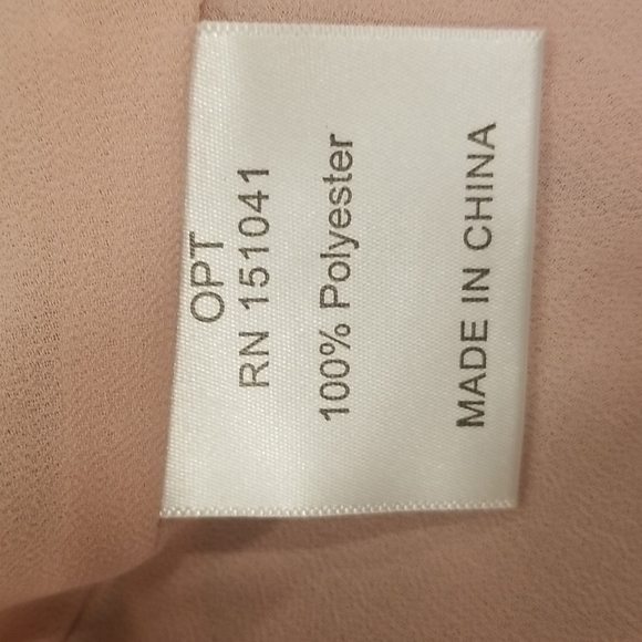 ๐O.P.T.๐ Gigi Dress ~ Chiffon Pink XS NWT - Picture 15 of 16